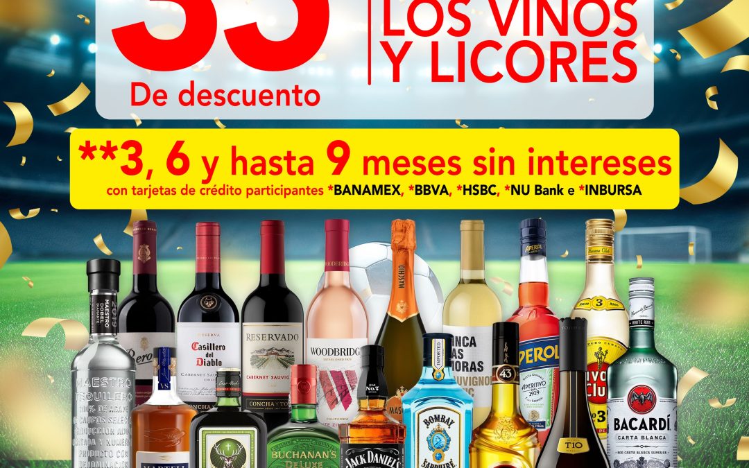 Vinos y licores 10 al 14 junio
